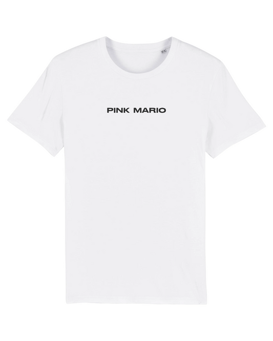 Pink Mario Classic T-Shirt (White)